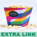 Recyclable Wholesale Cheap Custom Plain Popcorn Box